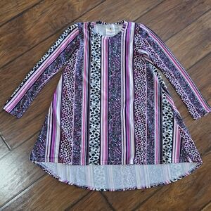 Stylish Multicolor Kids Casual Dress